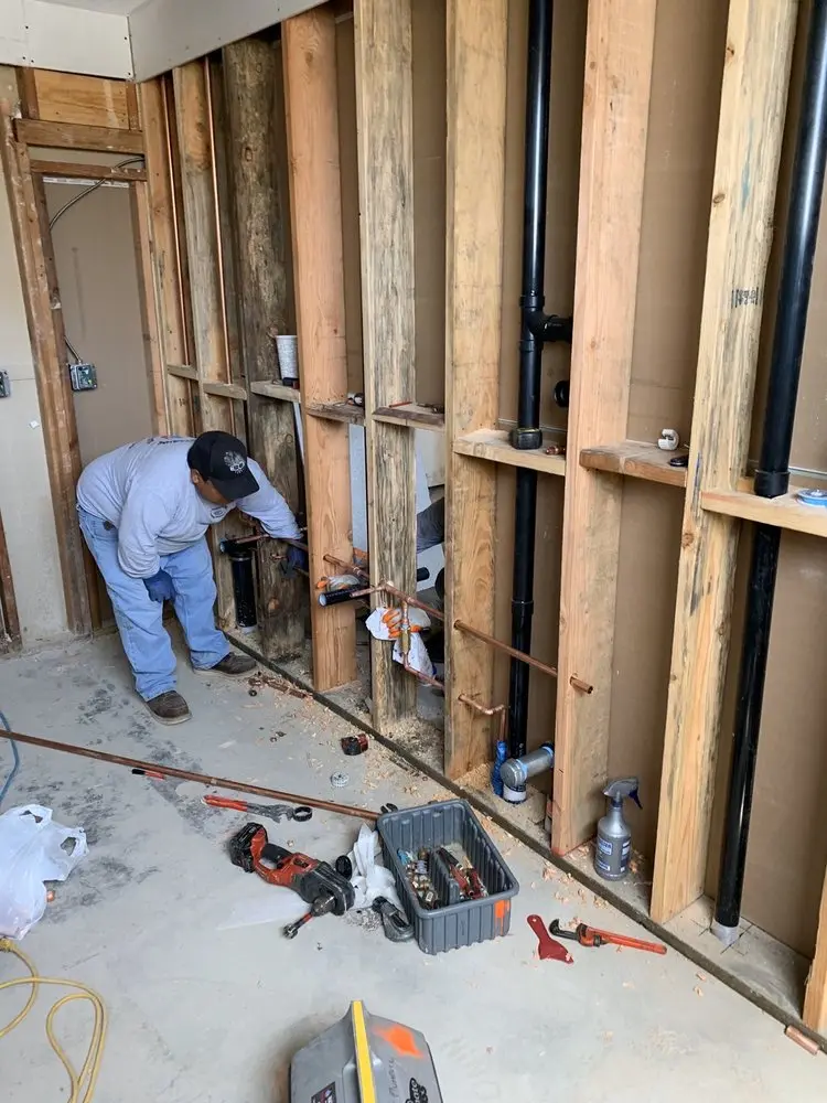 Commercial rough-in plumbing for Gas Line Repair in Pikes Peak Park